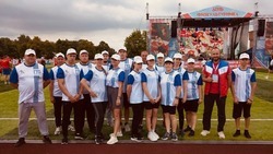 Команда Корочанского района приняла участие во Втором летнем параде физкультурников
