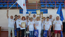Команда пенсионеров Корочанского района получила бронзу в региональной спартакиаде