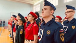 Муниципальный конкурс кадетских коллективов «К защите Родины готов!» прошёл в Корочанском районе