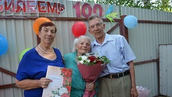 Жительница села Большая Халань Корочанского района Мария Водяха отпраздновала 100-летний юбилей