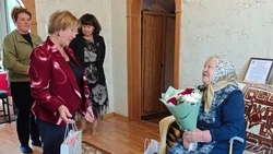 Жительница Поповки отметила 90-летний юбилей