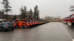 Более 200 единиц коммунальной техники поступило в Белгородскую область