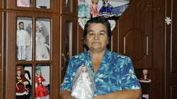 Жительница Алексеевки создаёт неповторимые образы для кукол