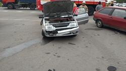 Две легковушки столкнулись в Корочанском районе