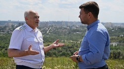 Белгородские ветераны предложили построить смотровую площадку на Меловой горе