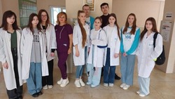 Учащиеся медкласса Шебекинского горокруга посетили Корочанскую больницу 