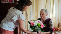 90 лет исполнилось жительнице села Прицепиловка Корочанского района