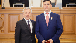 Николай Нестеров получил медаль «За заслуги перед Землёй Белгородской» I степени