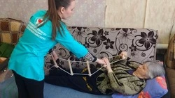 Занятие в рамках «Школы родственного ухода» прошло в Корочанском округе