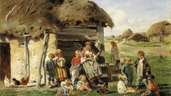 Детский сад 100 лет назад. Как воспитывались крестьянские дети в сёлах в начале XX века