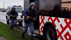 Белгородские власти оборудовали около 200 автобусов тревожными кнопками Росгвардии