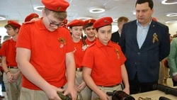 В Корочанском округе выбрали лучшие юнармейские отряды и кадетские коллективы