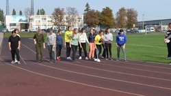 Молодые корочанцы пробежали «Осенний марафон» в райцентре