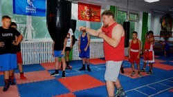 Тренировка с чемпионом прошла в Корочанском районе