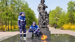 Белгородские газовики провели техобслуживание мемориалов с Вечным огнем