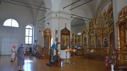 Сотни корочанцев посетили православную реликвию в храме Рождества Пресвятой Богородицы