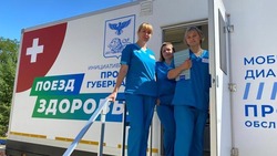 «Поезд здоровья» прибыл в село Мелихово Корочанского района