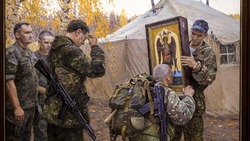 В реалистическом жанре. В Белгороде открыли выставку, посвящённую армии России
