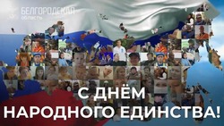 Вячеслав Гладков поздравил жителей Белгородской области с Днём народного единства