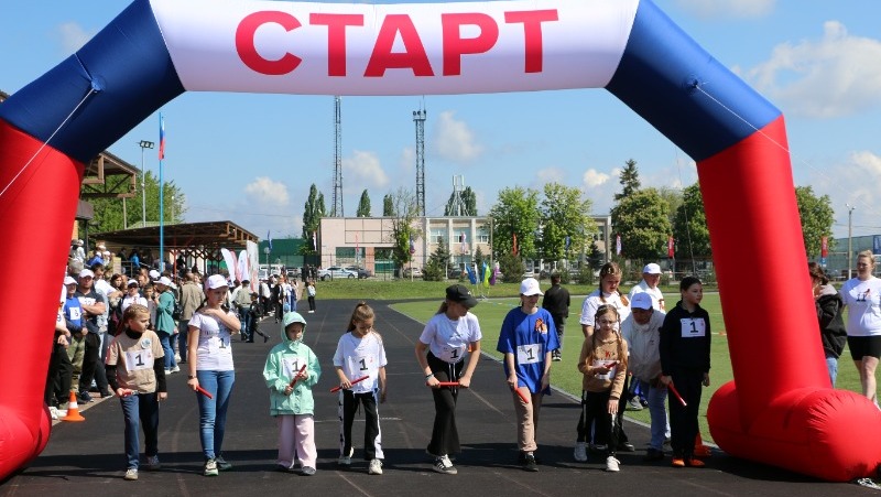 Районный легкоатлетический забег «Эстафета Победы» прошёл в Короче