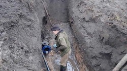 Белоблводоканал поменял аварийные конструкции на опасном участке водопровода в Корочанском районе 