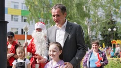 Вячеслав Гладков посетил открытие фестиваля «Летние чудеса» в Детской областной клинической больнице