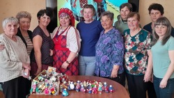 Пожилые жители Корочанского района приняли участие в творческом мастер-классе