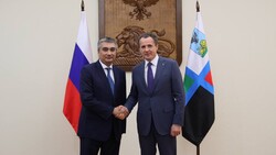 Глава региона обсудил с полномочным послом Узбекистана вопросы сотрудничества сторон
