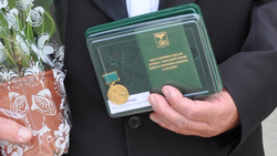 Корочанский предприниматель получил награду за успехи в области строительства
