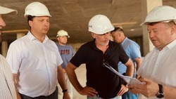 Начальник управления капитального строительства области посетил Корочанский район