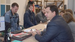 Николай Нестеров посетил строительство культурно-спортивного центра в Короче