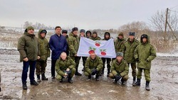 Глава Корочанского района навестил мобилизованных в воинской части