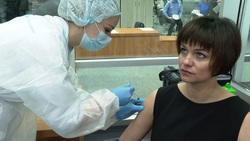Сотрудники белгородского управления физкультуры и спорта сделали прививки от коронавируса