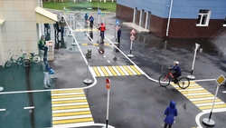 «Автогородок» в Бехтеевской школе принял первые соревнования