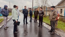 Ремонт дороги начался в селе Бехтеевка Корочанского района