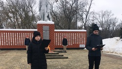 Жители Яблоново почтили память земляков