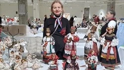 Мастер из Белгородской области представила свои авторские куклы на международной выставке в Шанхае