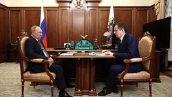 Вячеслав Гладков вместе с Владимиром Путиным обсудили развитие МСП в Белгородской области 