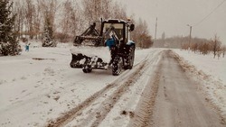 Глава Корочанского района сообщил о продолжении работ по уборке снега 
