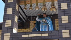 Новые колокола зазвучали в храме Жигайловки