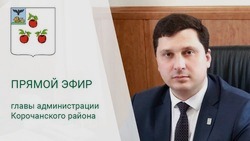 Глава Корочанского района проведёт расширенную прямую линию в соцсетях