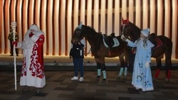 Парад Дедов Морозов и Снегурочек прошёл в Короче