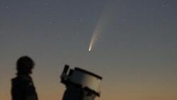 Жители Белгородской области смогут увидеть комету невооружённым глазом