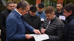 Вячеслав Гладков проверил реконструкцию центрального парка в Белгороде