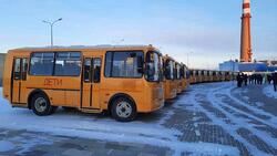 17 новых автобусов отправились в муниципалитеты Белгородской области