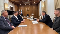 Вячеслав Гладков провёл совещание с президентом компании «Ростелеком» 