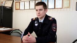 Главное — терпение и выдержка. Почему корочанец Алексей Колосов выбрал службу в полиции