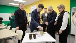 Полпред Игорь Щёголев и губернатор Вячеслав Гладков посетили Корочанский округ