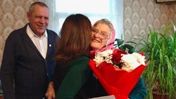 Жительница села Пушкарное Корочанского округа отметила 95-летие