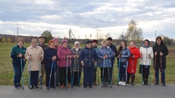 10 мастер-классов по финской ходьбе прошли в Корочанском районе в 2019 году